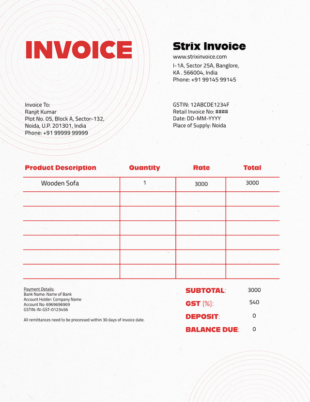 Invoice Template